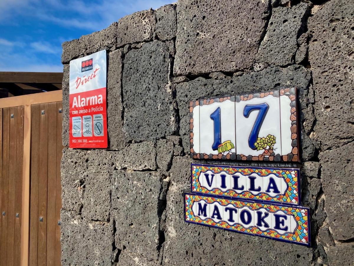 Villa Matoke Playa Blanca  Exteriör bild